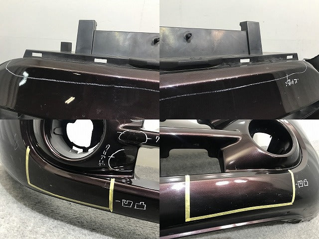 キューブ Z12/NZ12 純正 フロント バンパー 62022 1FA0H ブラウン メタリック 日産(135631)