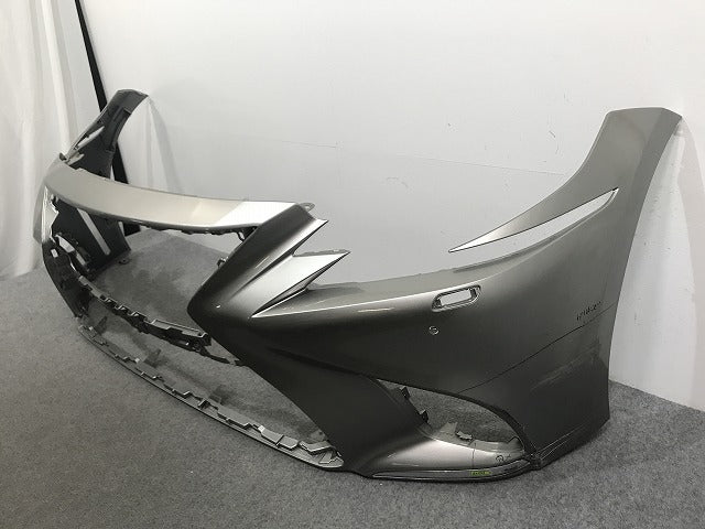 LS500/LS500h VXFA50/VXFA55/GVF50/GVF55 純正 前期 フロント バンパー 52119-50F20 ソニックチタニウム 1J7 レクサス(135670)