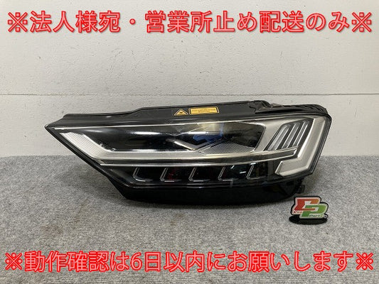 A8(D5) F8 純正 前期 左 ヘッドライト/ランプ LED レーザー/Laser 4N0.941.085.A/4N0941085A 4N0941113A アウディ/Audi(135674)
