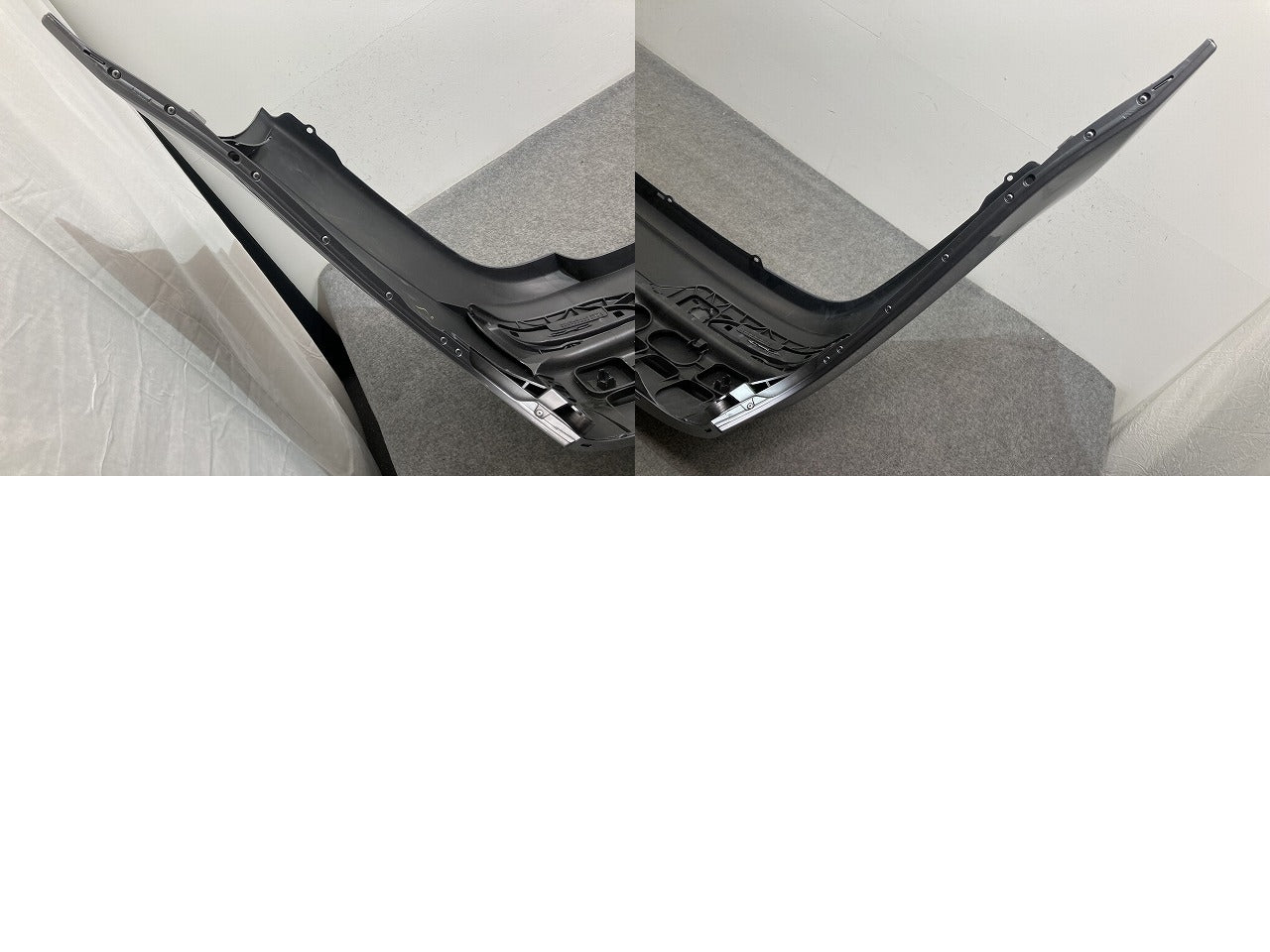 新品!5シリーズ E60 純正 リア バンパー 5112 7 178 174-04/51127178174 シルバー メタリック BMW(135760)