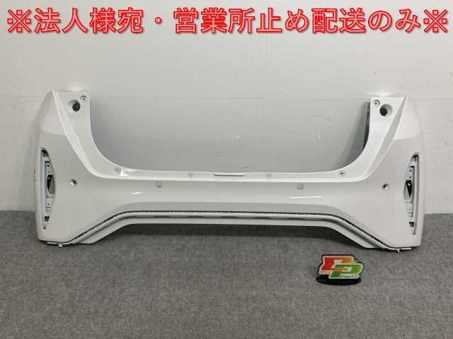 サクラ/SAKURA B6AW 純正 リア バンパー 85022 7PA-0 ホワイトパール QBB 日産(135803)
