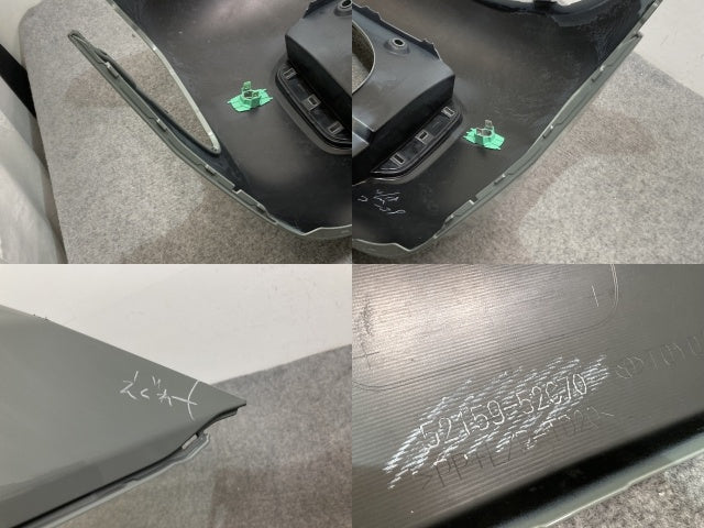 シエンタ/ハイブリッド MXPC10G/MXPL10G/MXPL15G 純正 リア バンパー 52159-52C70 アーバンカーキ 6X3 トヨタ(135809)