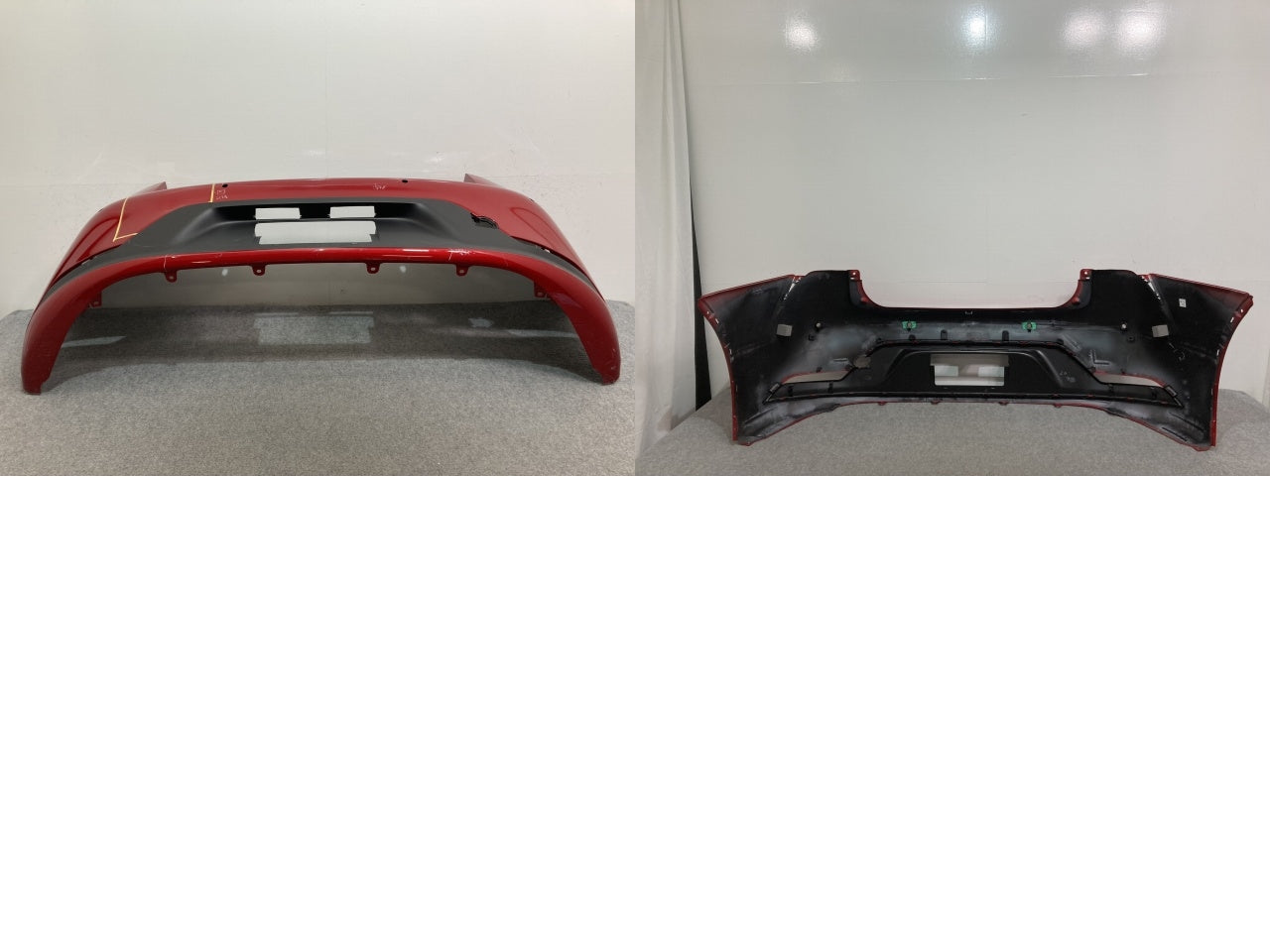 プリウス 60系/ZVW60/ZVW65/MXWH60/MXWH65/MXWH61 純正 リア バンパー 52159-47230 エモーショナルレッドII 3U5 トヨタ(135821)