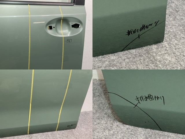 パッソ 30系/KGC30/KGC35/NGC30 純正 左 フロント ドア バイザー付 ウグイスメタリック G50 トヨタ(135856)