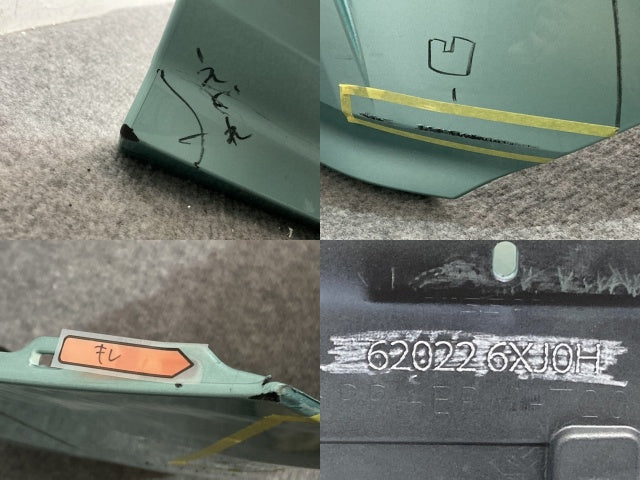 ノート/NOTE E13/SNE13 純正 前期 フロント バンパー 62022 6XJ0H サーフグリーン FAE 日産(135927)