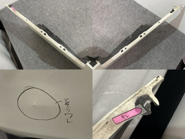 フーガ 50系/Y50/GY50/PNY50/PY50 純正 前期 リア バンパー 85022 EG040 クリスタルホワイトパール QAA 日産(136141)