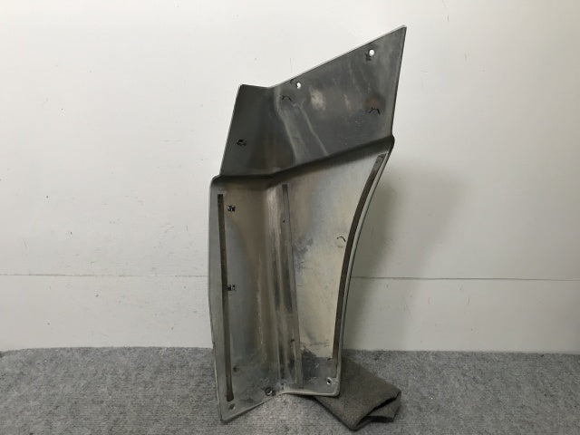 スーパーグレート 10t 純正 左 マッドガード カバー MZ569099 メッキ 三菱ふそう(136191)