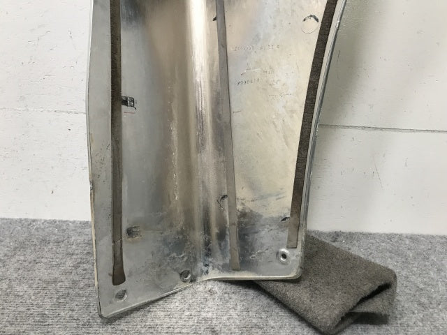 スーパーグレート 10t 純正 左 マッドガード カバー MZ569099 メッキ 三菱ふそう(136191)