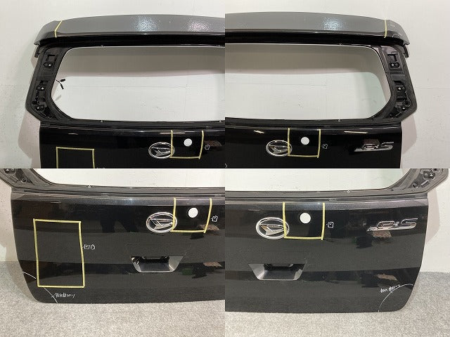ミライース LA350S/LA360S リアゲート/バックドア/リアハッチ 内張り付 67149-B2390 ブラックマイカメタリック X07 ダイハツ(136194)