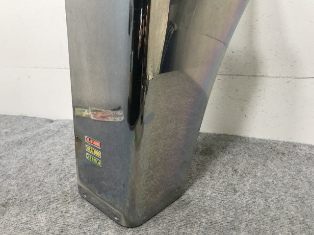 スーパーグレート 10t 純正 右 マッドガード カバー MZ569099 メッキ 三菱ふそう(136229)
