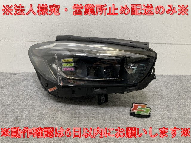 ジャンク!Bクラス W247 純正 前期 右 ヘッドライト/ランプ LED A 247 906 22 03/2479062203 A2479065001 メルセデスベンツ(136232)