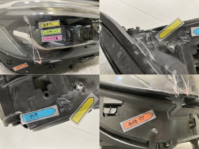ジャンク!Bクラス W247 純正 前期 右 ヘッドライト/ランプ LED A 247 906 22 03/2479062203 A2479065001 メルセデスベンツ(136232)