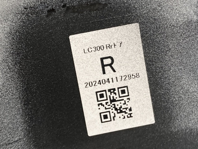 新車取り外し!ランドクルーザー/ランクル FJA300W/VJA300W 純正 右 リア ドア アーチモール/オーバーフェンダー 75077-60060 090(136268)