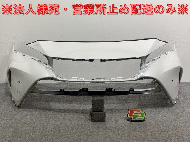 ハリアー/ハイブリッド 80/AXUH80/AXUH85/MXUA80/MXUA85 純正 フロント バンパー 52119-488301 ホワイトパールクリスタル 070(136299)
