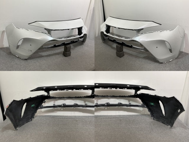 ハリアー/ハイブリッド 80/AXUH80/AXUH85/MXUA80/MXUA85 純正 フロント バンパー 52119-488301 ホワイトパールクリスタル 070(136299)