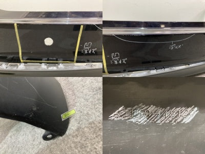 ハリアー/ハイブリッド 60系/ZSU60W/ZSU65W/ASU60W/ASU65W/AVU65W 純正 リア バンパー 52159-48120 スパークリングブラック 220(136349)