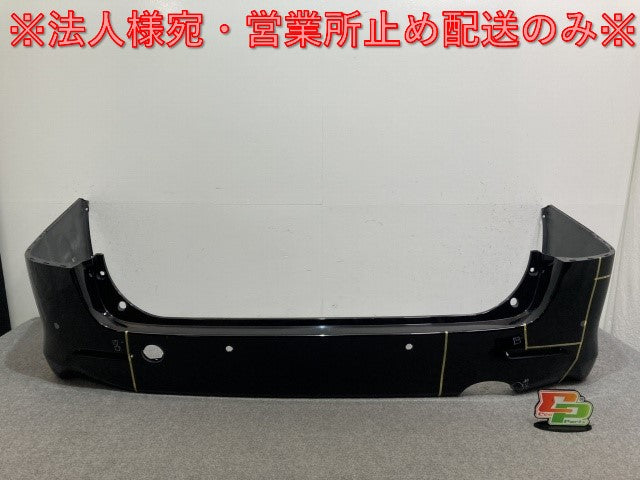 ヴェルファイア/Z/アルファード/S 20系/ANH20W/ANH25W/GGH20W/GGH25W 純正 リア バンパー 52159-58080 ブラック 202 トヨタ(136351)