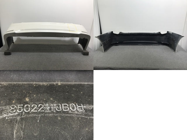 エルグランド ハイウェイスター E52/PE52/PNE52/TE52/TNE52 純正 リア バンパー 85022 1JB0H ピュアホワイトパール QAC 日産(136372)
