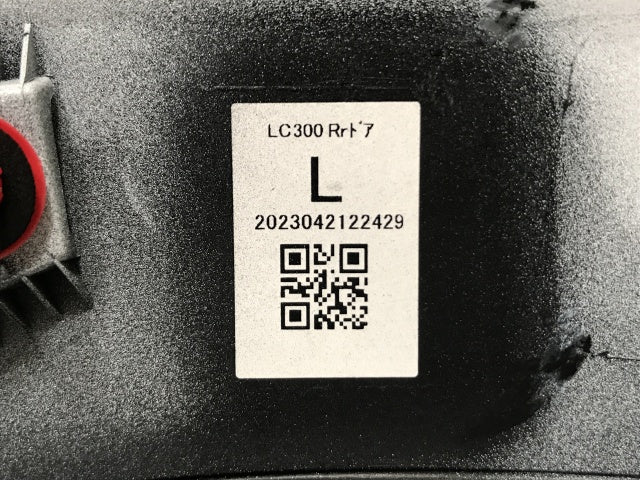 新車取り外し!ランドクルーザー/ランクル FJA300W/VJA300W 純正 左 リア ドア アーチモール/オーバーフェンダー 75078-60060(136398)