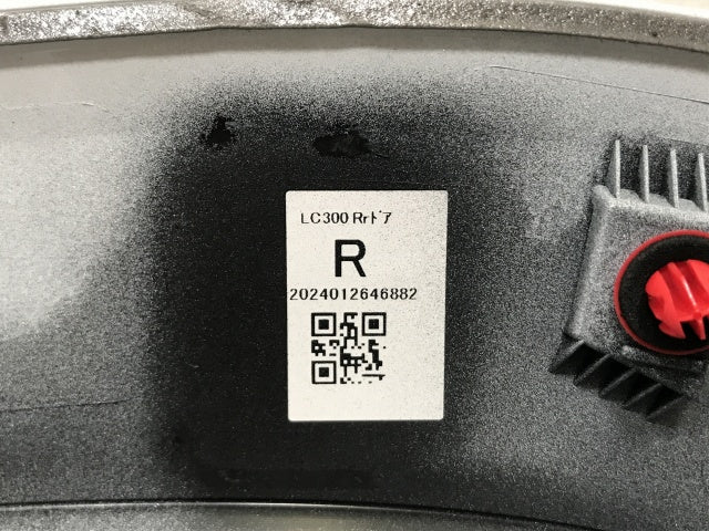 新車取り外し!ランドクルーザー/ランクル FJA300W/VJA300W 純正 右 リア ドア アーチモール/オーバーフェンダー 75077-60060(136400)