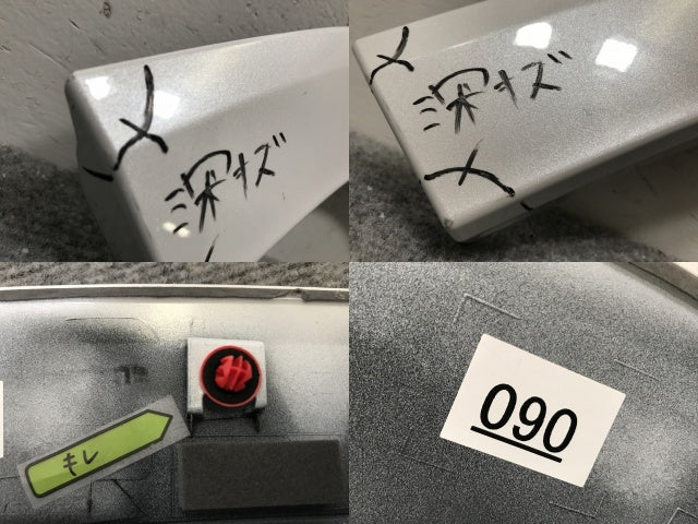 新車取り外し!ランドクルーザー/ランクル FJA300W/VJA300W 純正 右 リア ドア アーチモール/オーバーフェンダー 75077-60060(136404)