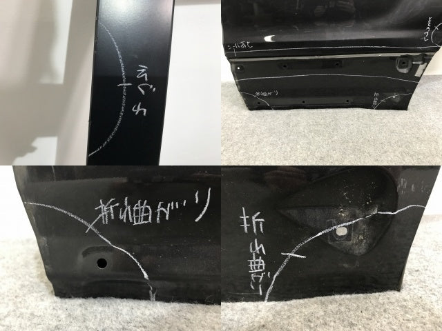 エスクード TD54W/TD94W/TDA4W/TDB4W 純正 左 リア ドア バイザー付 グレー メタリック スズキ(136450)