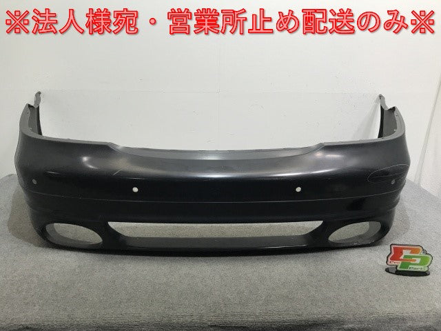 Sクラス? W220? 社外 リア バンパー FRP製 ブラック ソリッド メルセデスベンツ(136451)