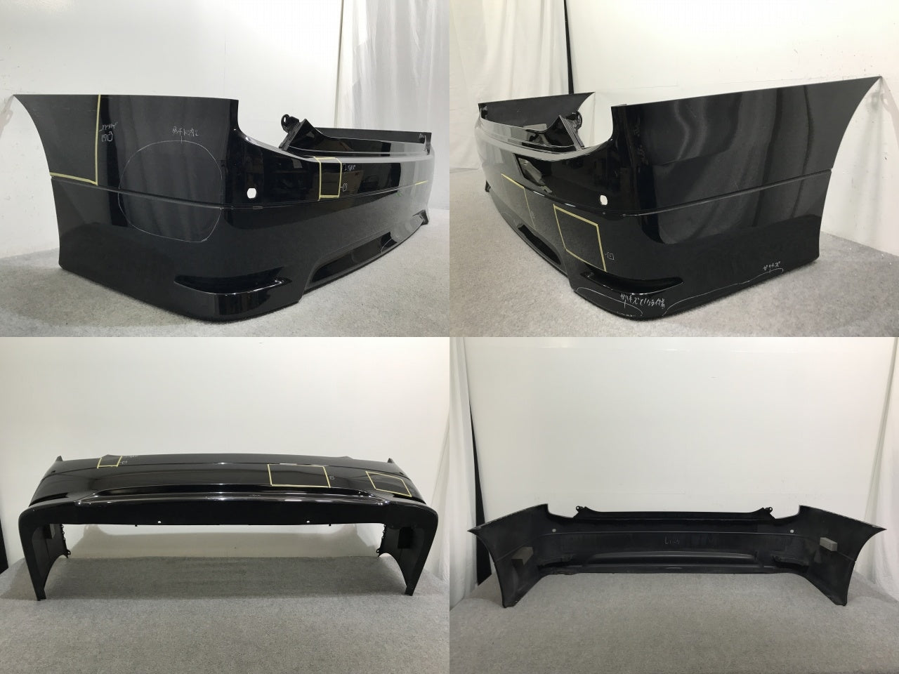 エルグランド ハイウェイスター E52/PE52/PNE52/TE52/TNE52 純正 リア バンパー 85022 1JB0H ファントムブラックパール GAE 日産(136484)