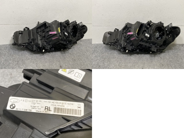 3シリーズ F30/F31 純正 前期 右 ヘッドライト/ランプ キセノン HID AFS無 ZKW 63.11-7 338 700/63117338700 BMW(136578)