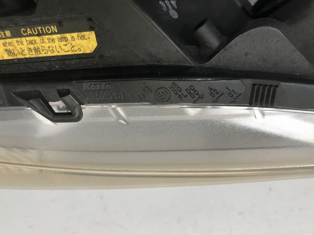 スペイド 140系/NSP140/NCP141/NCP145/NSP141 純正 右 ヘッドライト/ランプ キセノン HID レベライザー AFS無 刻印B5 KOITO 52-261(136641)
