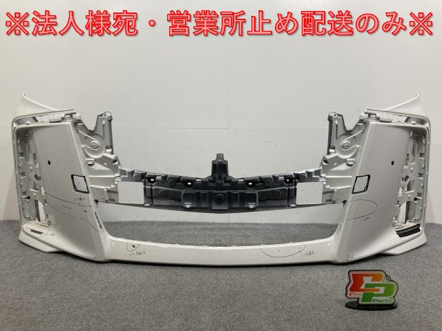 アルファード/S/ハイブリッド 30系/AGH30W/AGH35W/GGH30W/GGH35W/AYH30W 純正 後期 フロント バンパー 52119-58610 ホワイト 070(136753)