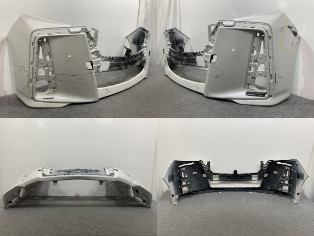 アルファード/S/ハイブリッド 30系/AGH30W/AGH35W/GGH30W/GGH35W/AYH30W 純正 後期 フロント バンパー 52119-58610 ホワイト 070(136753)