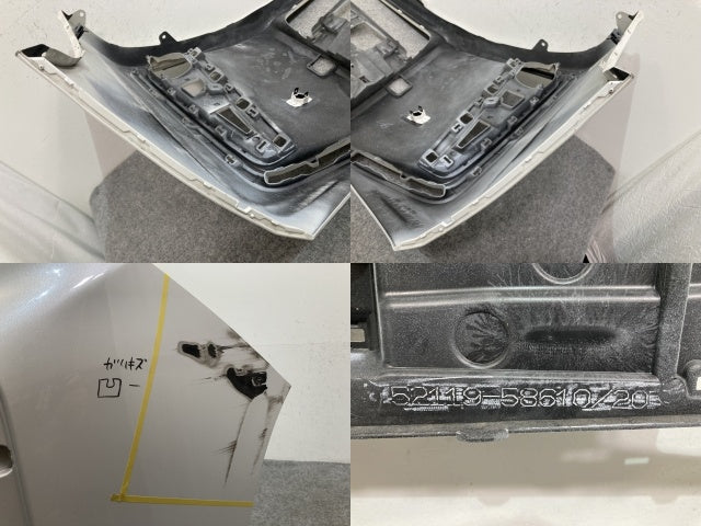 アルファード/S/ハイブリッド 30系/AGH30W/AGH35W/GGH30W/GGH35W/AYH30W 純正 後期 フロント バンパー 52119-58610 ホワイト 070(136753)