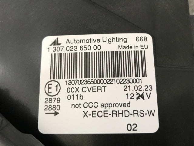 新品!クロスオーバー/クーパーSD R60 純正 右 ヘッドライト キセノン HID AL Automotive Lighting 1 307 023 650 00 711307023650(136866)