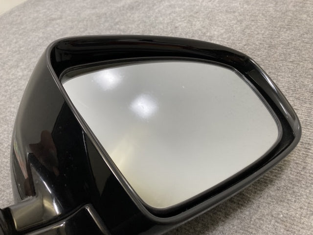 スカイライン/クロスオーバー J50/NJ50 純正 右 ドアミラー 18線 カメラ付 ICHIKOH 8313/027368 スーパーブラック KH3 日産(136887)