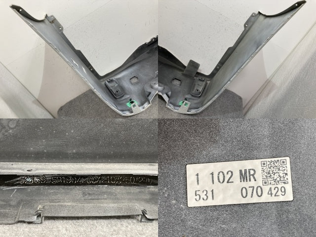 ヴェルファイア/Z/アルファード/S 30系/AGH30W/AGH35W/GGH30W/GGH35W/AYH30W 純正 リア バンパー 52159-58190 ホワイトパール 070(136936)