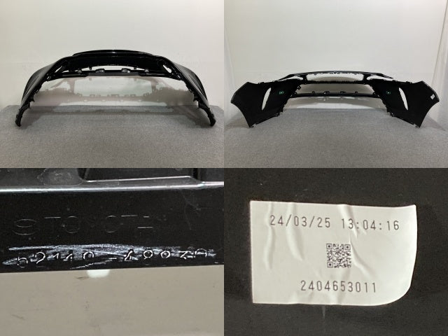 ハリアー/ハイブリッド/PHEV 80系/MXUA80/MXUA85/AXUH80/AXUH85/AXUP85 純正 フロント バンパー 52119-488301 ブラック 202 トヨタ(136980)