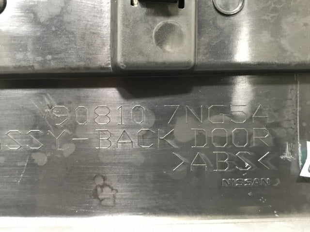 ルークス/ハイウェイスター B44A/B45A/B47A/B48A 純正 リア ガーニッシュ 90810 7NG5A ブラック ソリッド 日産(137033)