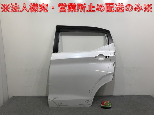 デイズ/EKワゴン B43W/B44W/B45W/B46W/B47W/B48W/B33W/B36W/B35W/B38W 純正 左 リア ドア バイザー付 ホワイトパール QBB 日産(137085)