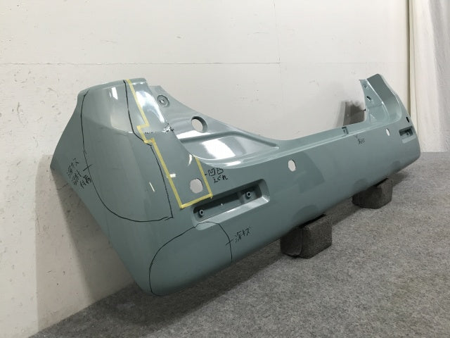 スペーシア/フレアワゴン MK53S/MM53S 純正 リア バンパー 71811-79R オフブルーメタリック ZYW スズキ(137111)