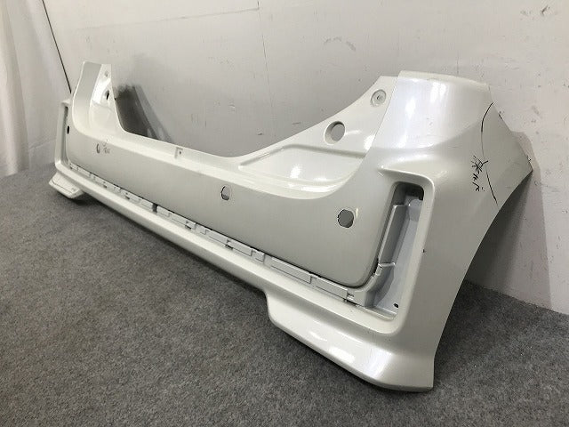 スペーシアカスタム/フレアワゴンカスタムスタイル MK53S/MM53S 純正 リア バンパー 71811-79R5/79R6 ピュアホワイトパール ZVR(137156)