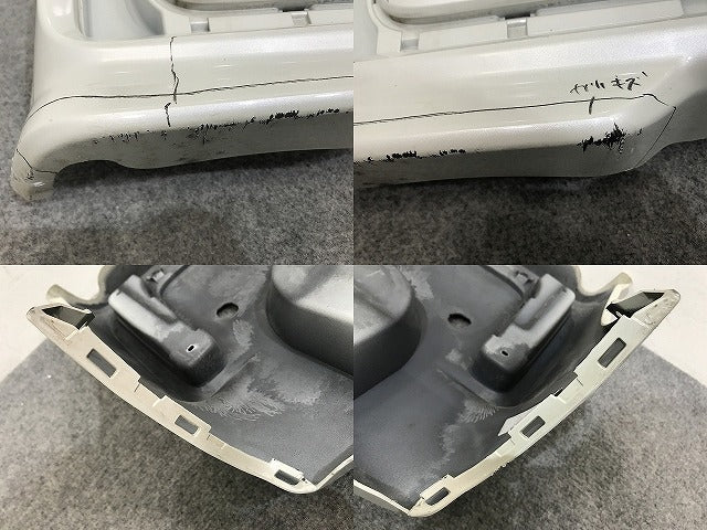 スペーシアカスタム/フレアワゴンカスタムスタイル MK53S/MM53S 純正 リア バンパー 71811-79R5/79R6 ピュアホワイトパール ZVR(137156)