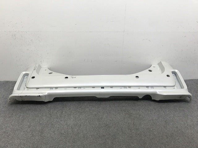 スペーシアカスタム/フレアワゴンカスタムスタイル MK53S/MM53S 純正 リア バンパー 71811-79R5/79R6 ピュアホワイトパール ZVR(137156)