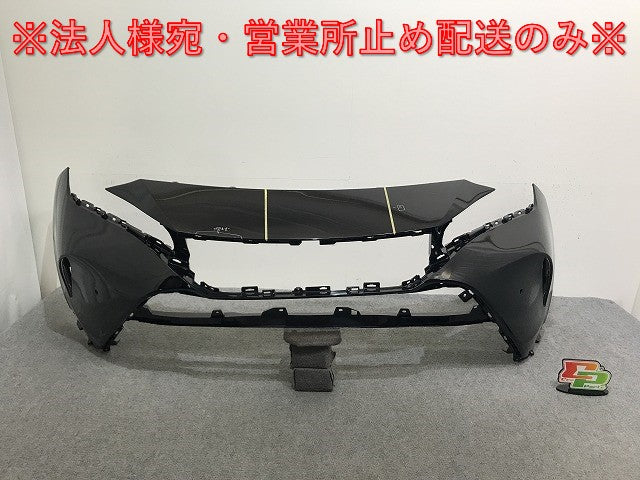 ハリアー 80系/MXUA80/MXUA85/AXUH80/AXUH85 純正 フロント バンパー 52119-488301 ブラック 202 トヨタ(137183)