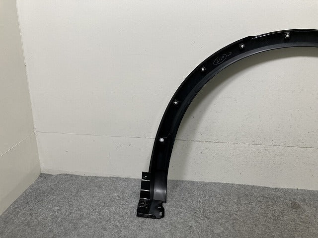 新車取り外し!クラウン/スポーツ AZSH36W 純正 右 リア フェンダーアーチモール/オーバーフェンダー 75605-30220 ブラック トヨタ(137215)