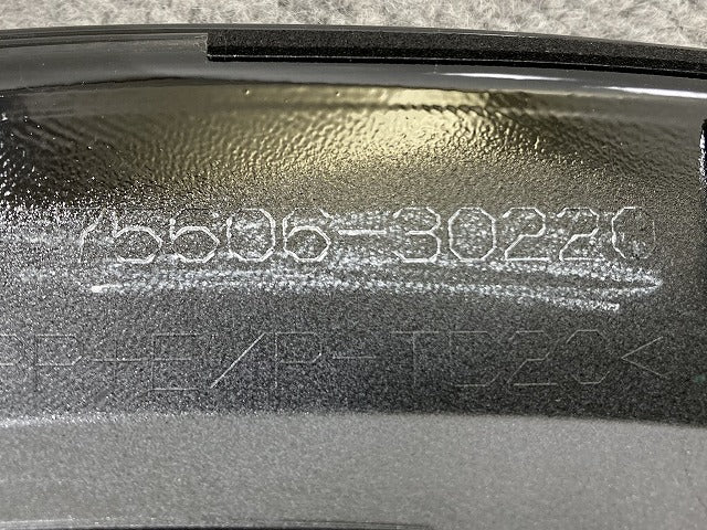 新車取り外し!クラウン/スポーツ AZSH36W 純正 左 リア フェンダーアーチモール/オーバーフェンダー 75606-30220 ブラック トヨタ(137216)