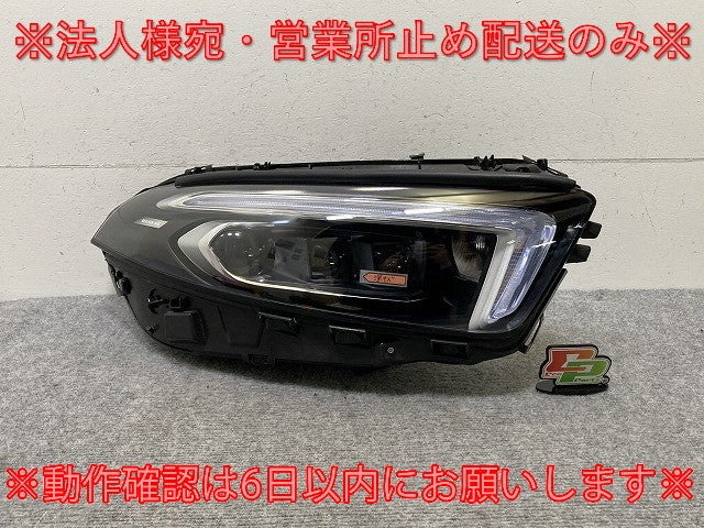 Aクラス W177 純正 前期 右 ヘッドライト/ランプ LED 3眼 HELLA A177 906 64 01/A1779066401 メルセデスベンツ(137271)
