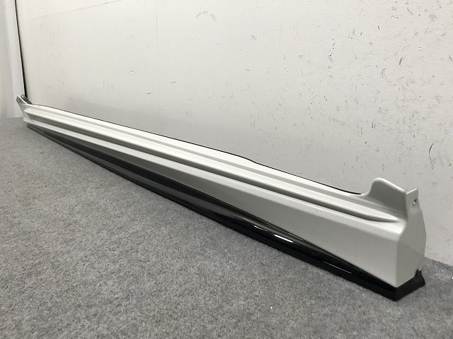 C-HR/CHR ZYX10/ZYX11/NGX50/NGX10 純正 後期 左 サイドステップ/サイドスカート TRD MS344-10005/7S860-NX520 ホワイト トヨタ(137282)