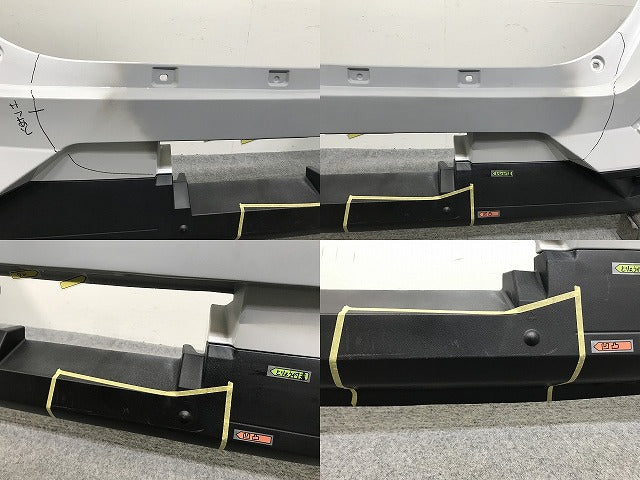 ライズ/ロッキー/レックス A200/A210/A201/A202/A/S/F 純正 リア バンパー 52159-B1310 シャイニングホワイトパール W25 トヨタ(137311)