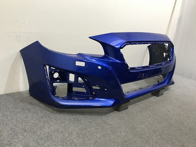レヴォーグ/LEVORG VM4/VMG 純正 後期 フロント バンパー 57704VA060 ブルー メタリック スバル(137397)